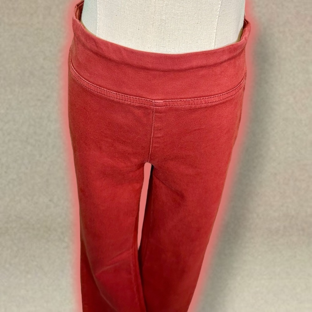 NWT We The Free ‘In My Feelings’ Mid-Rise Crop Bootcut Jeans in Maroon Size XS - Picture 7 of 16